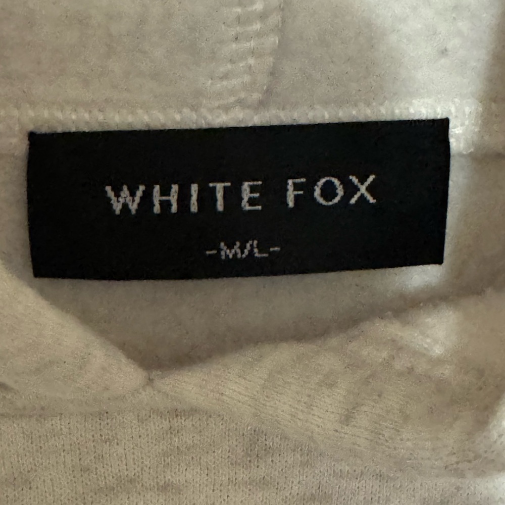 WhiteFox Gray Hoodie with Pink Graphic - Picture 3 of 4